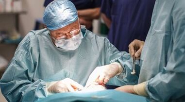 Surgical treatment of varicose veins